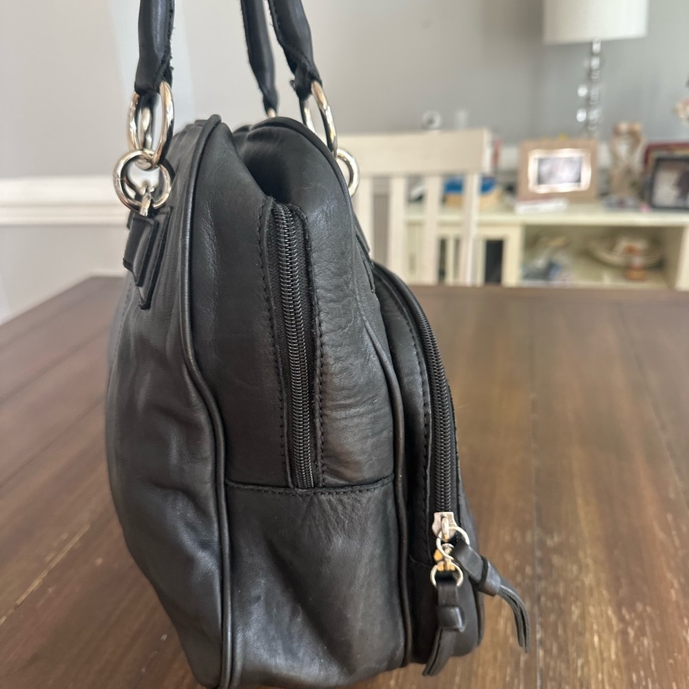BCBGMAXAZRIA Studded moto/satchel bag - Picture 13 of 14